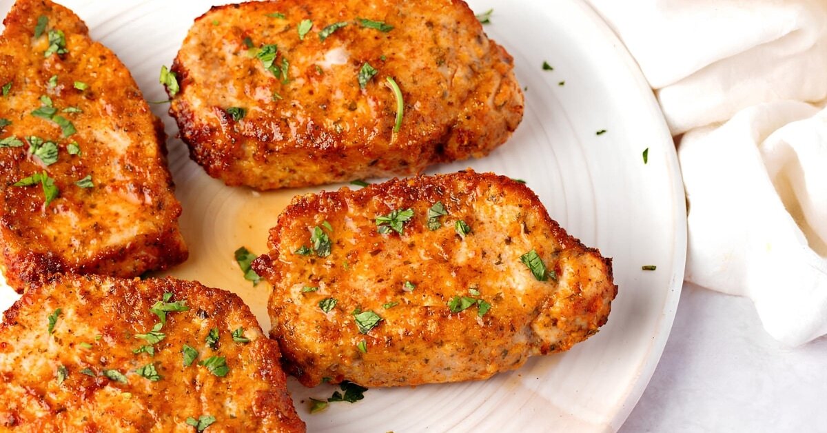 breaded-air-fryer-pork-chops-recipe