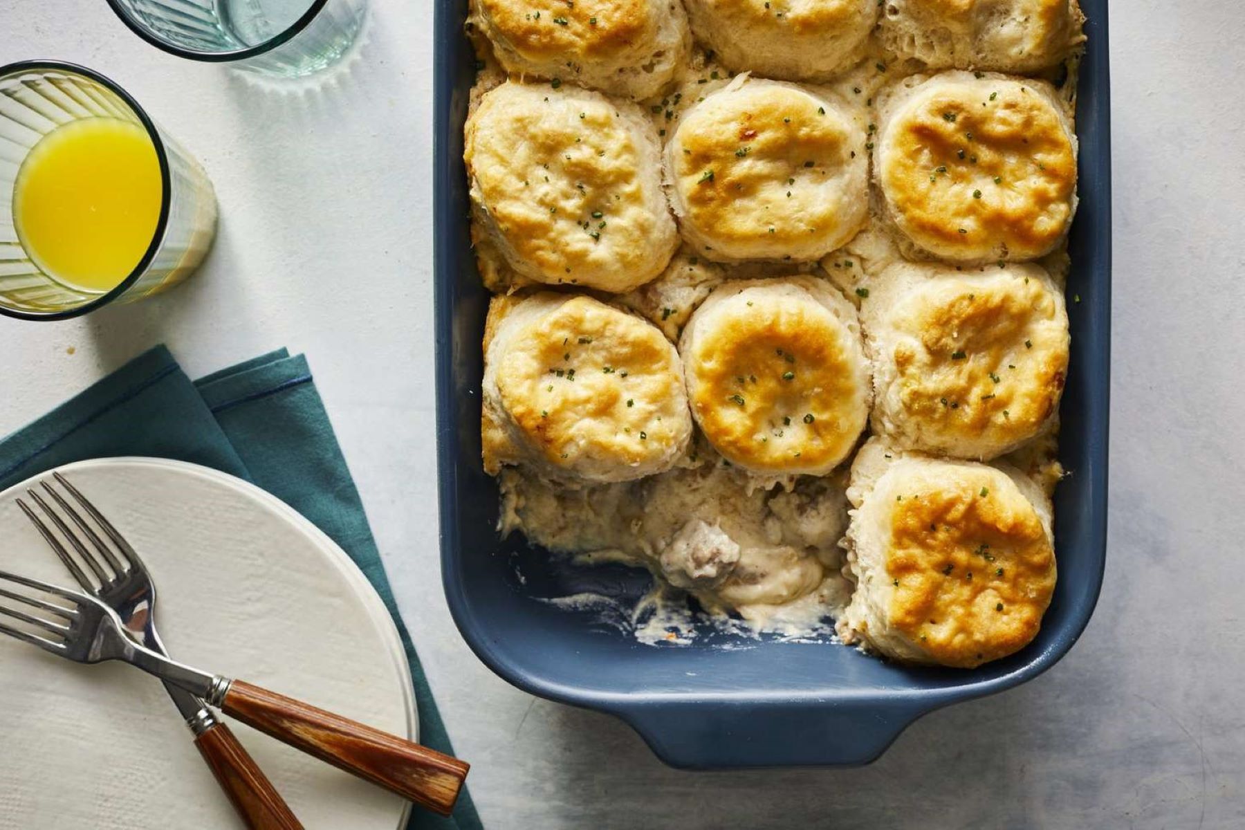 breakfast-casserole-with-biscuits-and-gravy-recipe