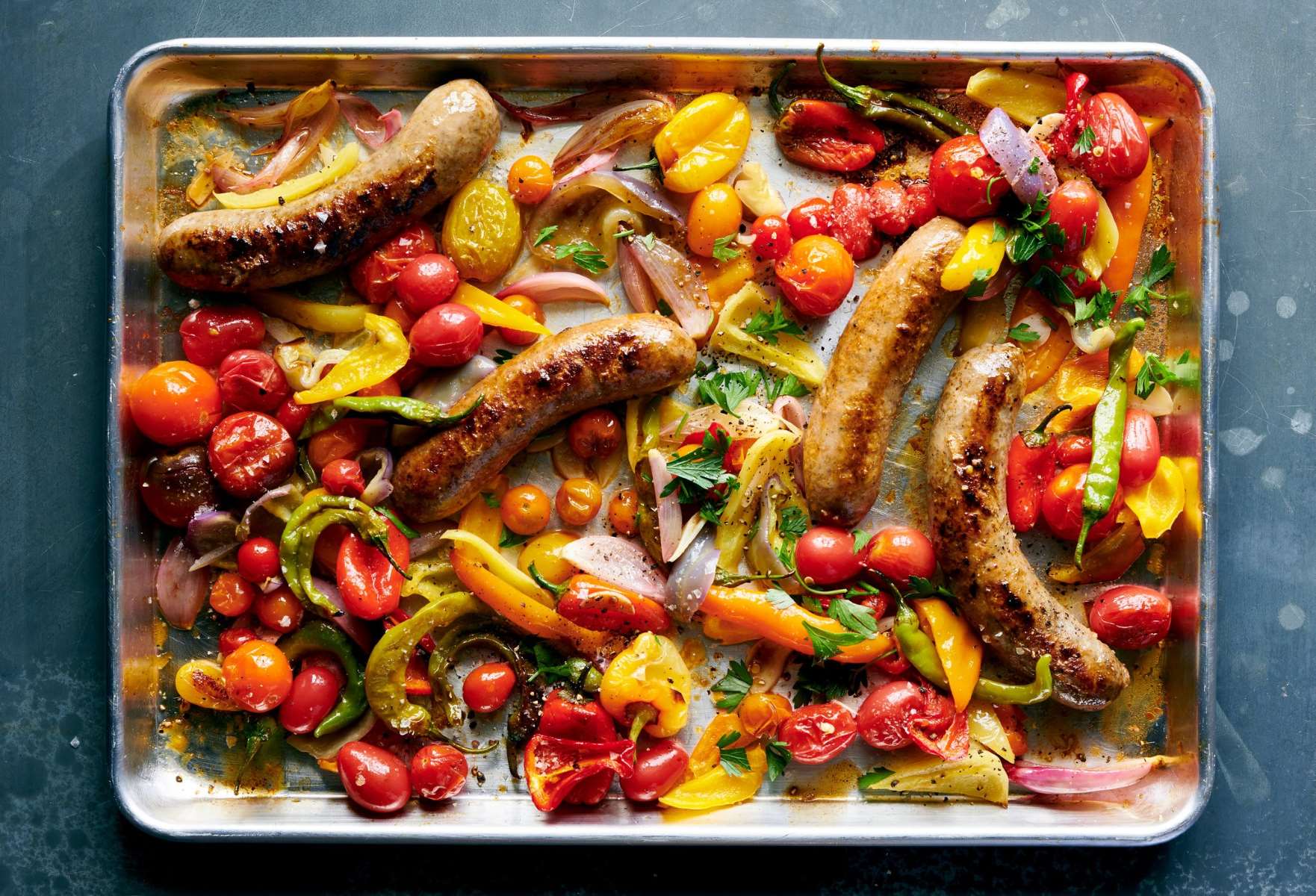 sheet-pan-sausage-and-vegetables-recipe