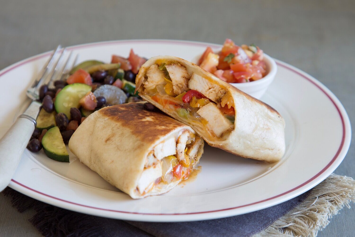 chicken-fajita-wrap-recipe