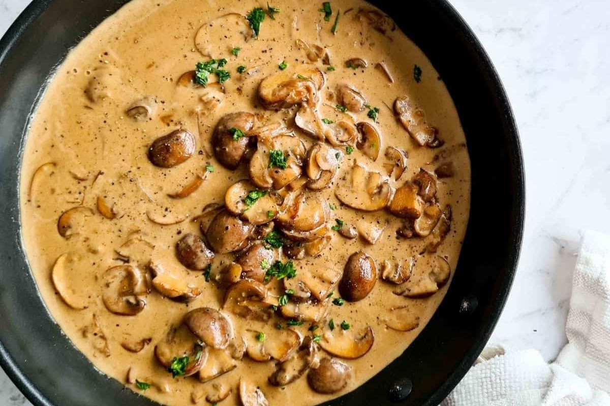 creamy-mushroom-sauce-recipe