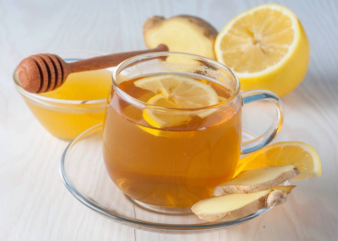 Honey Lemon Ginger Tea Recipe EatingisArt